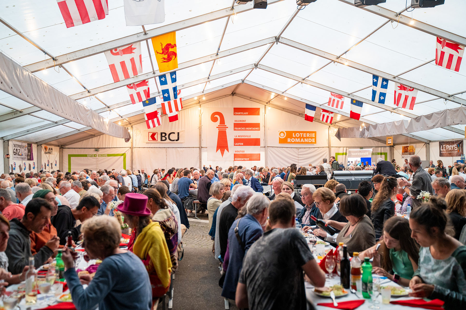 Repas de gala de la fête du peuple jurassien